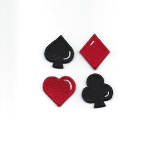 1,5" zestaw ikon kart, Patches! Wykonane na zamówienie!