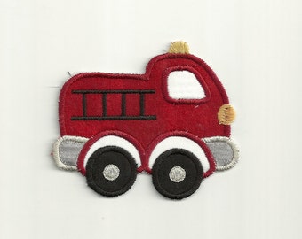 Fire Truck Patch Custom Made!