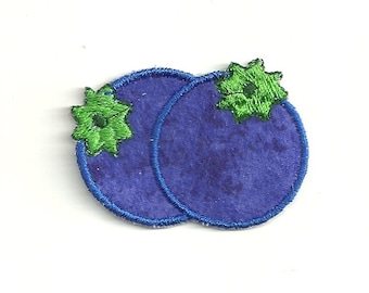 Tiny Blueberries Patch Custom Made! AP16