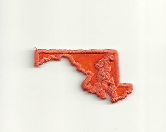 Maryland State Patch! Any Color! Custom Made!