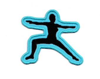 Yoga Silhouette Patch! Custom Made!