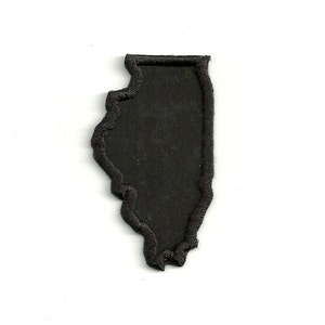 Patch stanu Illinois! Dowolny kolor! Wykonane na zamówienie!