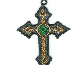 4" Lace Celtic Cross, Custom Color!