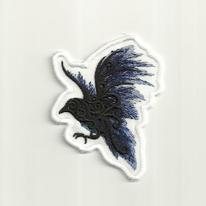 The Raven Patch! Any Color! Custom Made!