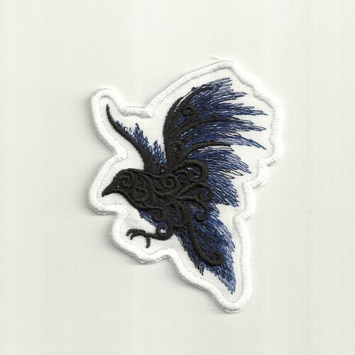 The Raven Patch Any Color Custom Made - Etsy