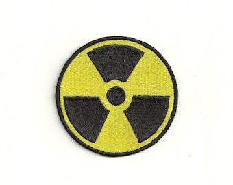 Radioactive Sign Patch! Custom Made!