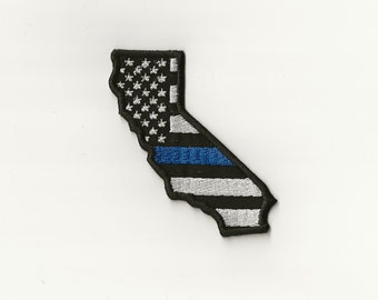 California First Responder State Flag Patch! Custom Made!