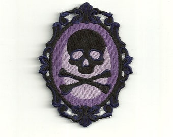 Skull Cameo Patch Custom Made!