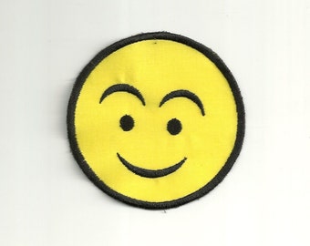 Devious Smiley Face Patch! Custom Made!