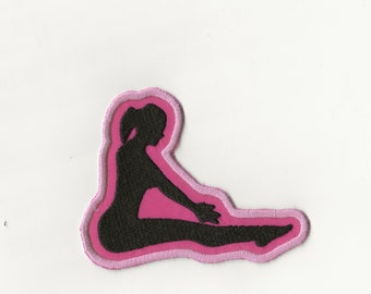 Yoga Silhouette Patch! Custom Made!