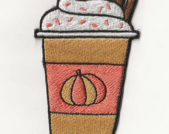 Pumpkin Spice Latte, Custom Patch!