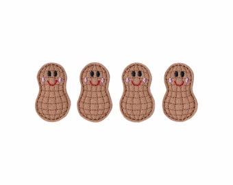 Peanut Felties! Custom Color, Set of 4!