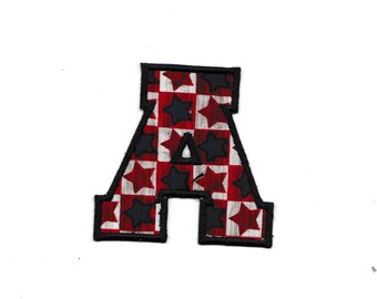 Americana Stars Varsity Patch! Any Letter Custom Made!