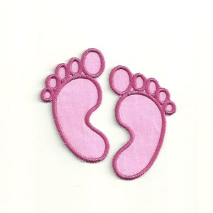 Baby Footprint, Patch! Custom Made!