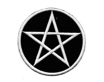 Pentagram Patch! Custom Made Color!