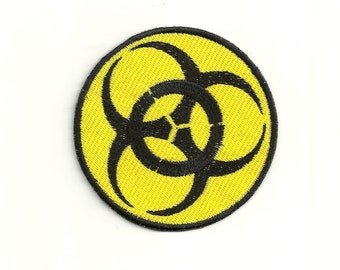 Biohazard Patch, Any Color Combo! Custom Made!