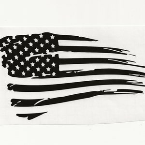 American Flag, Vinyl Decal Multiple Sizes Custom Made - Etsy