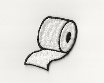 2.5" Toilet Paper Roll Patch! Custom Made!