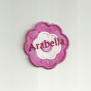 Your Name on a Flower Patch, 3&quot; Custom Made!