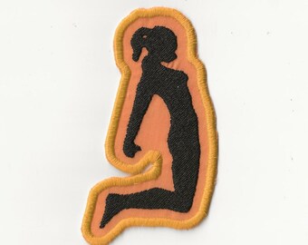 Yoga Silhouette Patch! Custom Made!