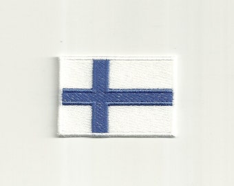 Finnish Flag Patch! Custom Made!