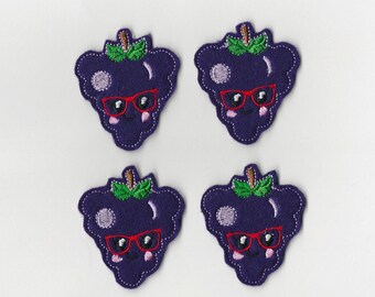 Grapes Felties! Set of 4!