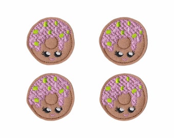 Kawaii Donut Felties! Set of 4!