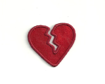 Tiny Broken Heart, Patch! Custom Made! AP27