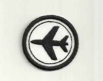 2" Airplane Merit Badge! Any Color Combo! Custom Made!