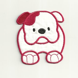Bulldog Puppy Patch! Custom Made!