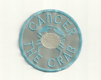 Cancer the Crab, Zodiac Patch! Custom Made! AP144