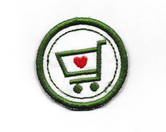 2" Shopping Cart Merit Badge! Custom Made!