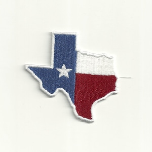Texas State Flag Patch! Custom Made! F29