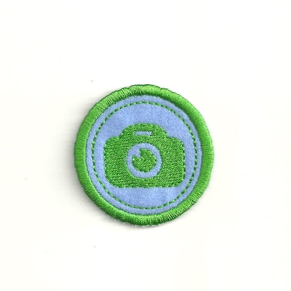 2" Photography Merit Badge! Any Color Combo! Custom Made!