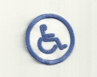 2" Handicapped Assistance Merit Badge, Patch! Custom Made!
