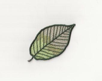 3" Lace Elm Leaf, Autumn Leaf! Custom Made Color!
