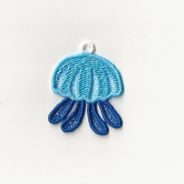 3" Jellyfish Lace Charm / Ornament, Custom Color!