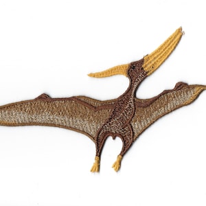 5" Pterodactyl Dinosaur Lace, custom color!