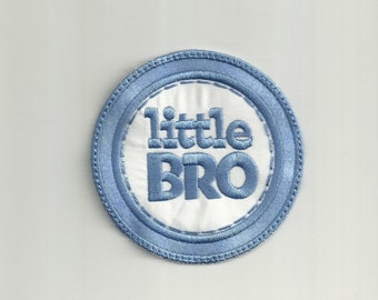 Little Bro Patch, Any Color Combo! Custom Made!