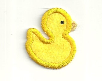 Tiny Rubber Ducky Patch! Any Color! Custom Made!