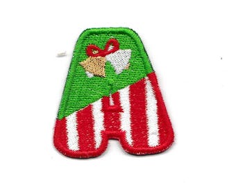 Christmas Patchwork Letter! Letter Custom Made!
