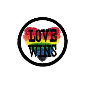 Love Wins Patch Custom Made!