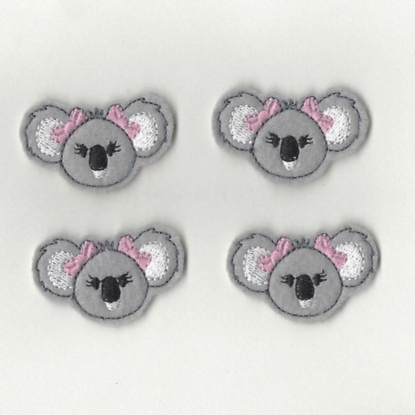 Cute Koala Felties! Set of 4!