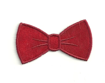 Small Bow Tie Patch! Any Color Custom Made!