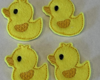 2" Duck Felties! Custom Color, Set of 4!