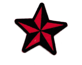 Punk Style Star Patch! Custom Made!