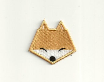 Tiny Cute Fox Face Patch! Custom Made! F8