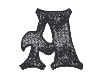 4" Lace Letter, Custom Color!