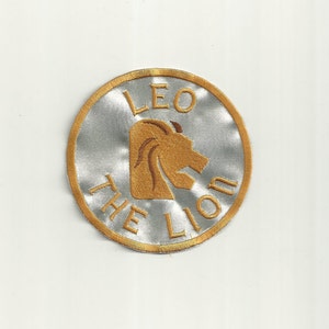 Leo the Lion, Zodiac Patch Custom Made AP144 image 1