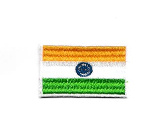 Flag of India Patch! Custom Made!